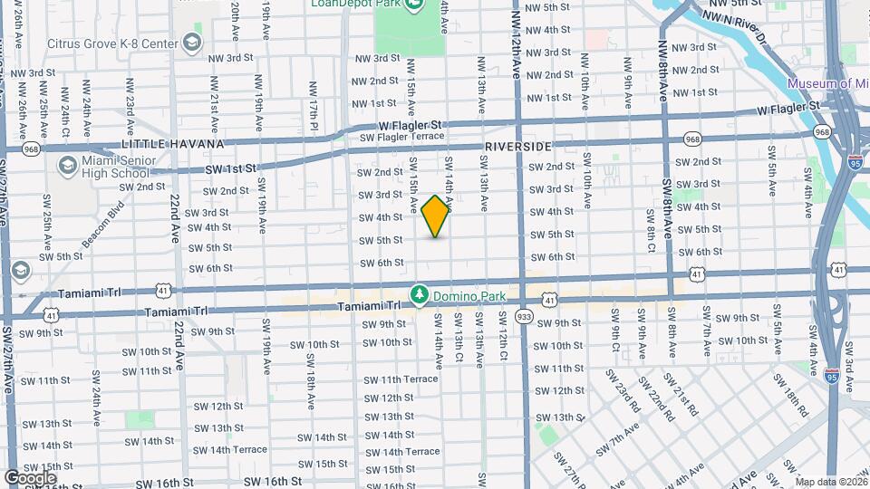 1436 SW 5th St Mapa y Detalles de la Ubicación