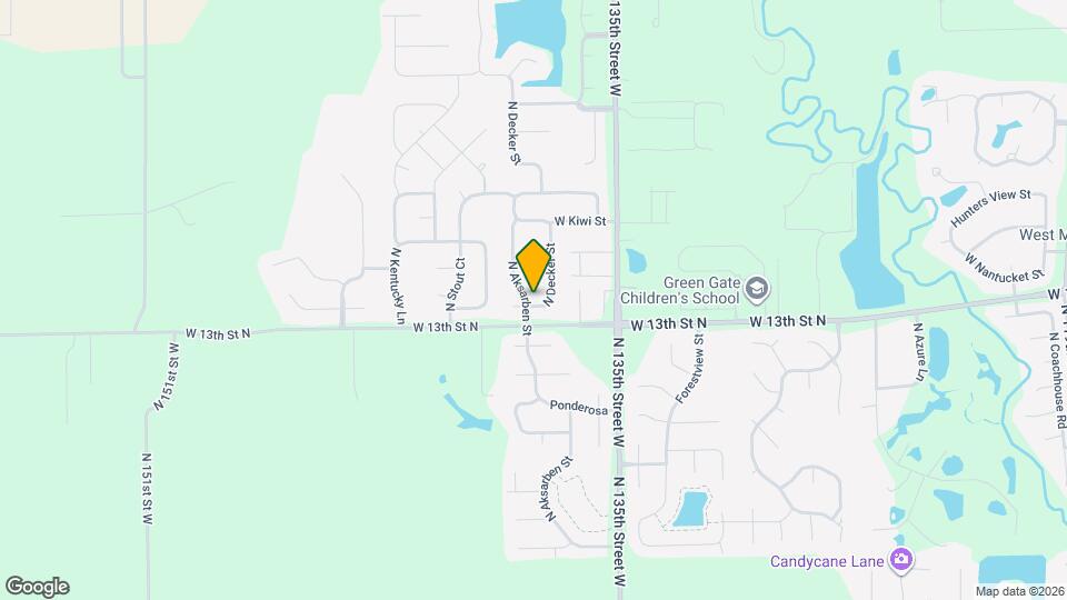 1420 N Aksarben St Map and Location Details