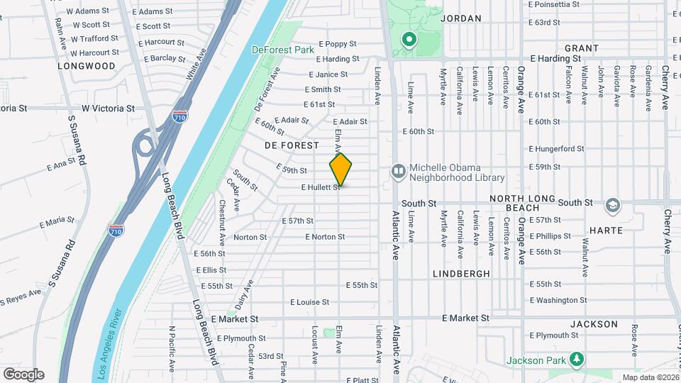 400 E Hullett St, Unit Apt #5 Mapa y Detalles de la Ubicación