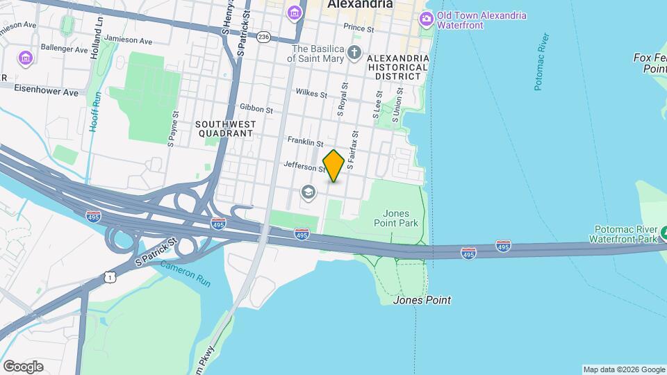 822 S Royal St Map and Location Details