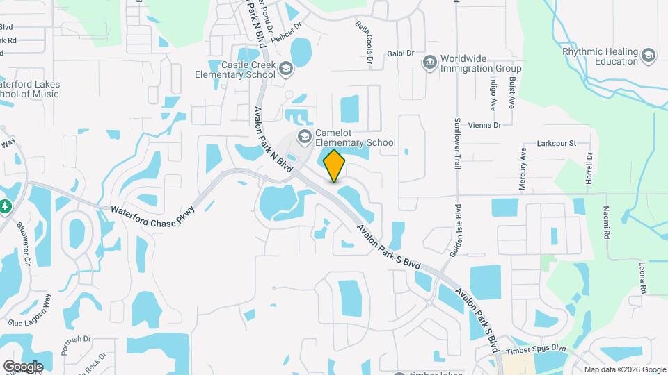 932 Crystal Bay Ln Map and Location Details