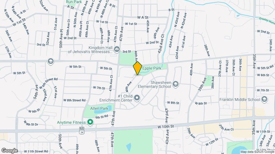 406 46th Ave Map and Location Details