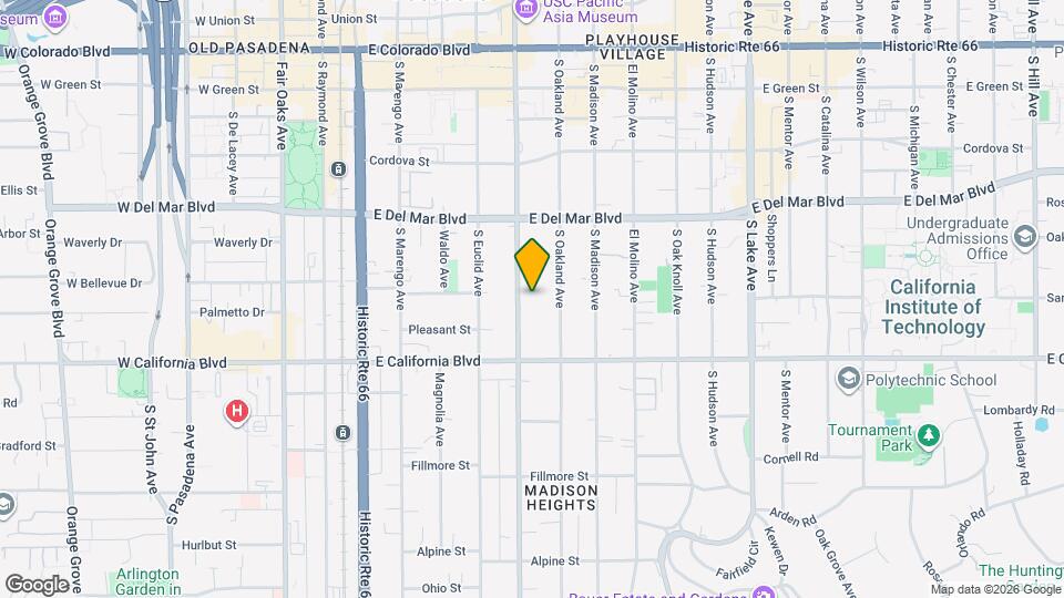 470 S Los Robles Ave, Unit 11 Mapa y Detalles de la Ubicación