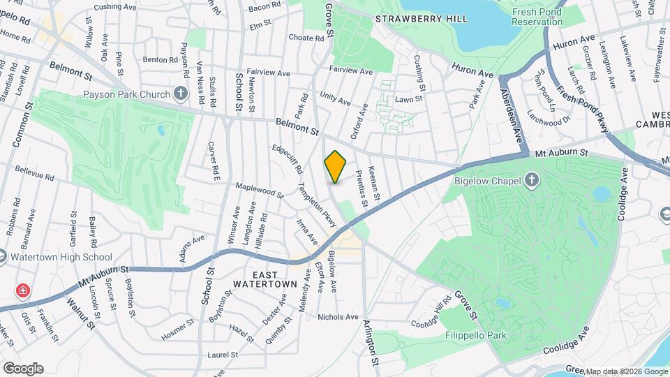 323 Arlington St Map and Location Details