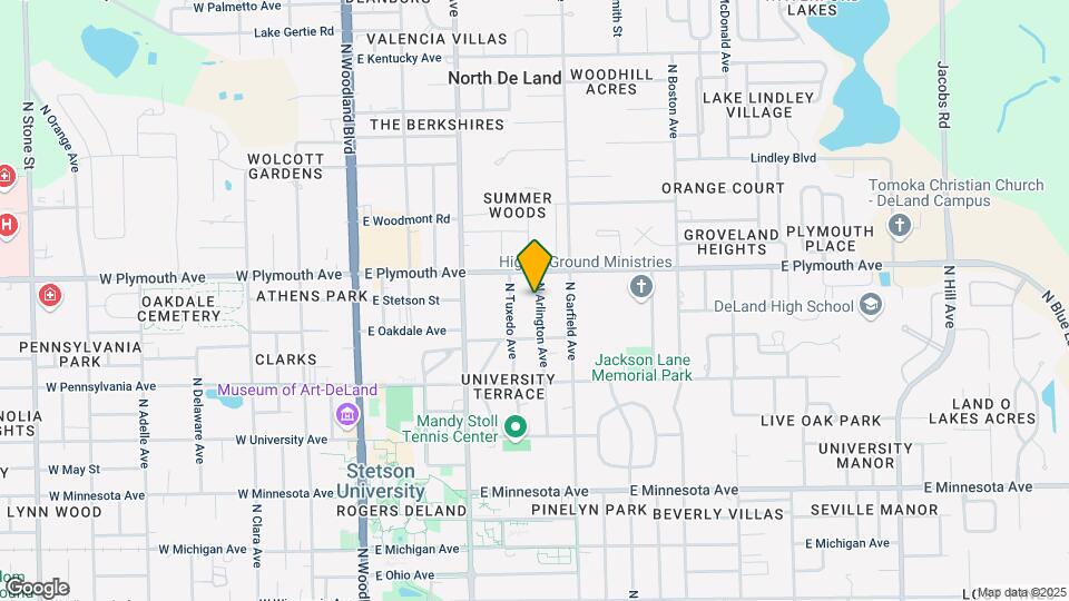 828 N Arlington Ave Mapa y Detalles de la Ubicación