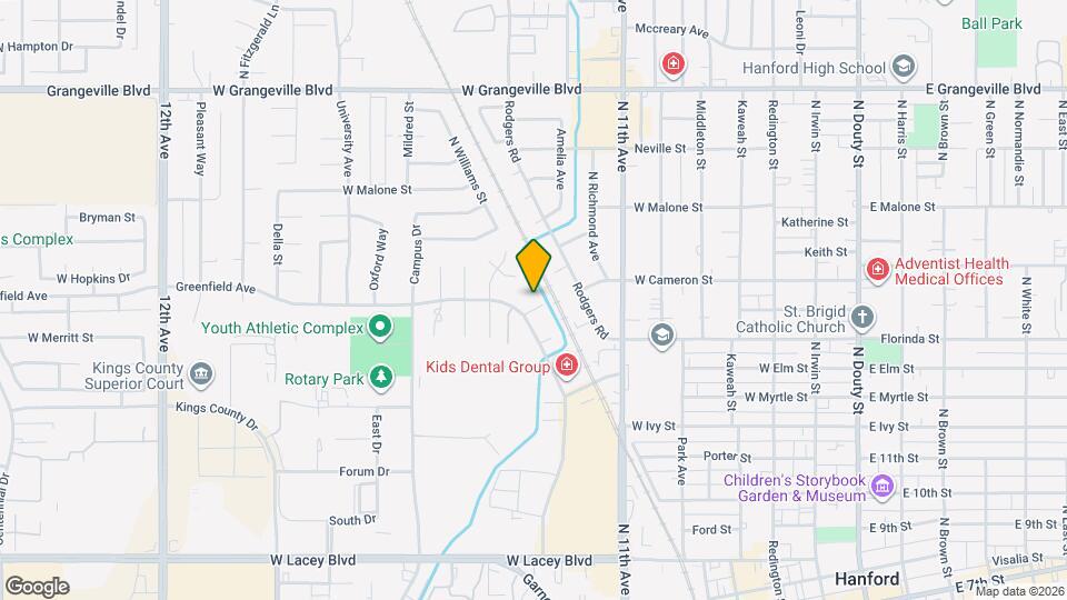 918 W Cameron St Map and Location Details