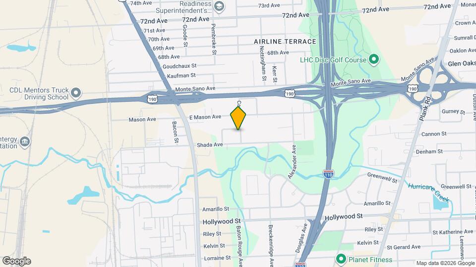 6207 Casper St Map and Location Details