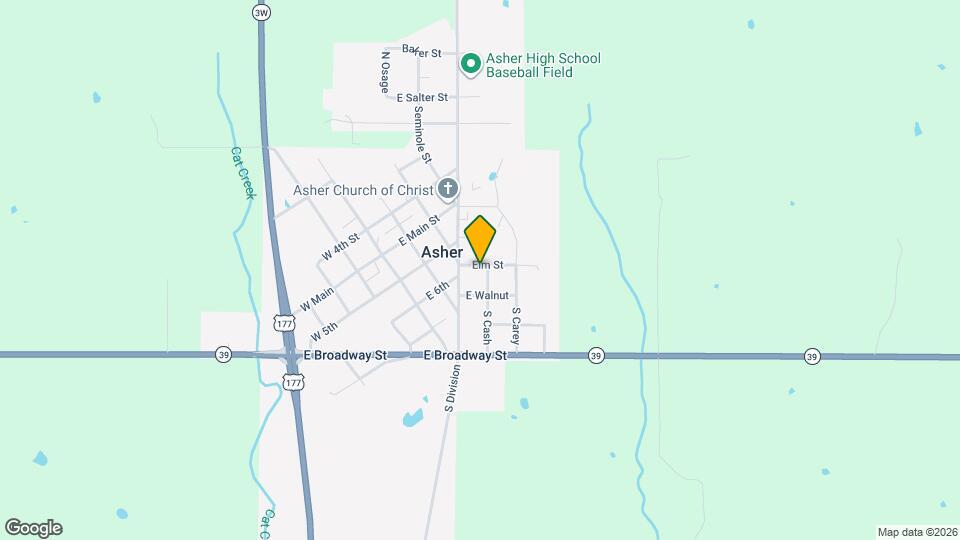 300 S Cash Map and Location Details