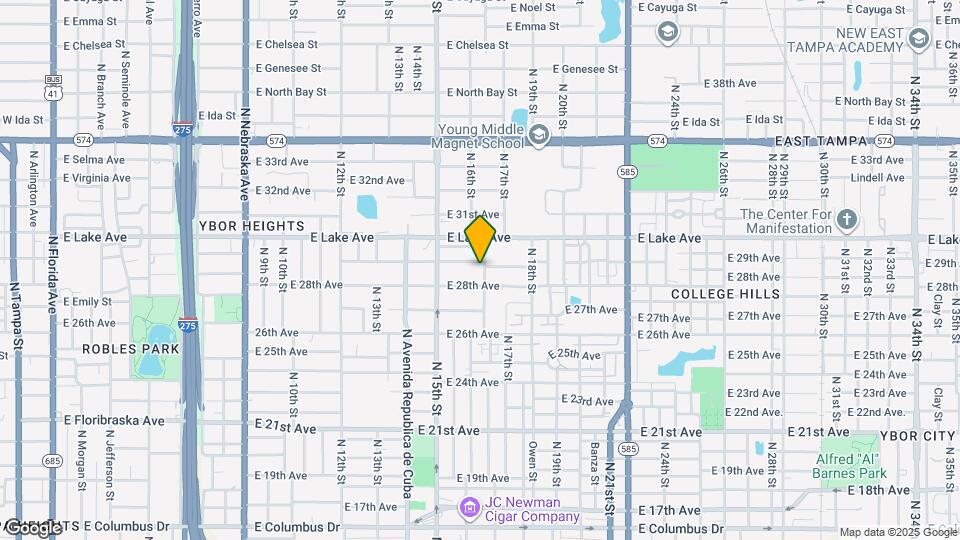 3510 N 16th St Map and Location Details