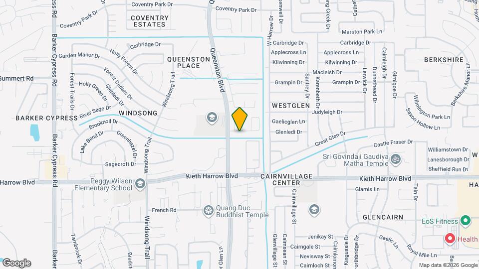 17319 Brookhollow Ct Dr Map and Location Details