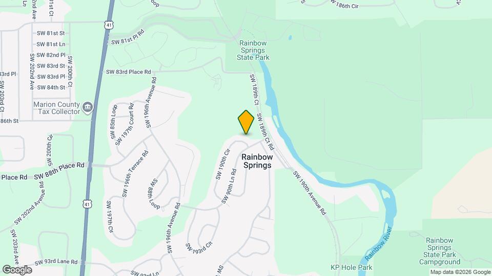 8710 SW 190th Cir Map and Location Details