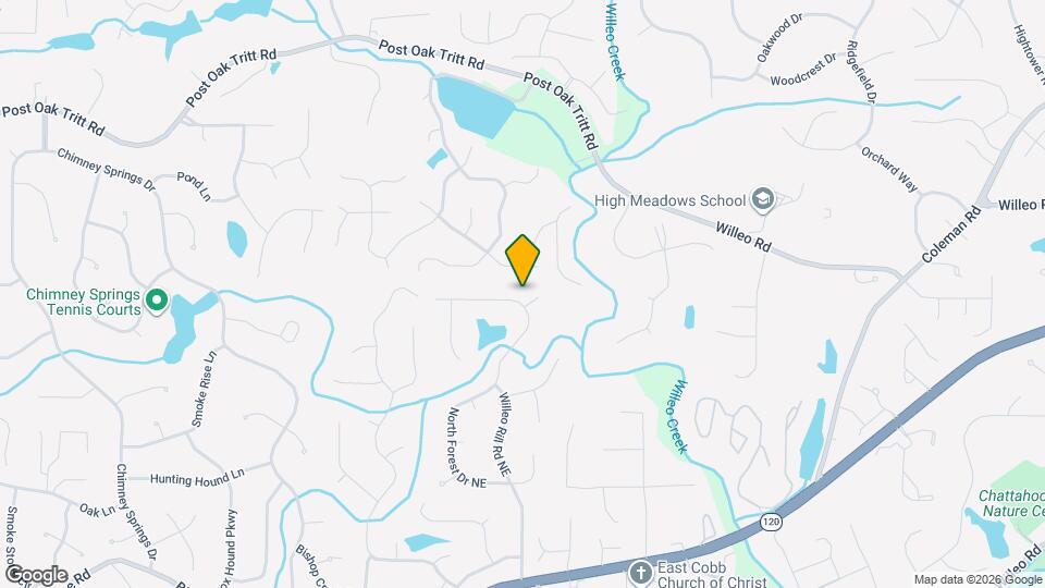 2452 North Forest Dr NE Map and Location Details