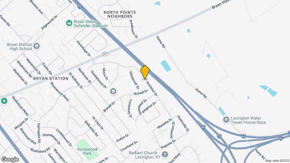 570 Anniston Dr Map and Location Details
