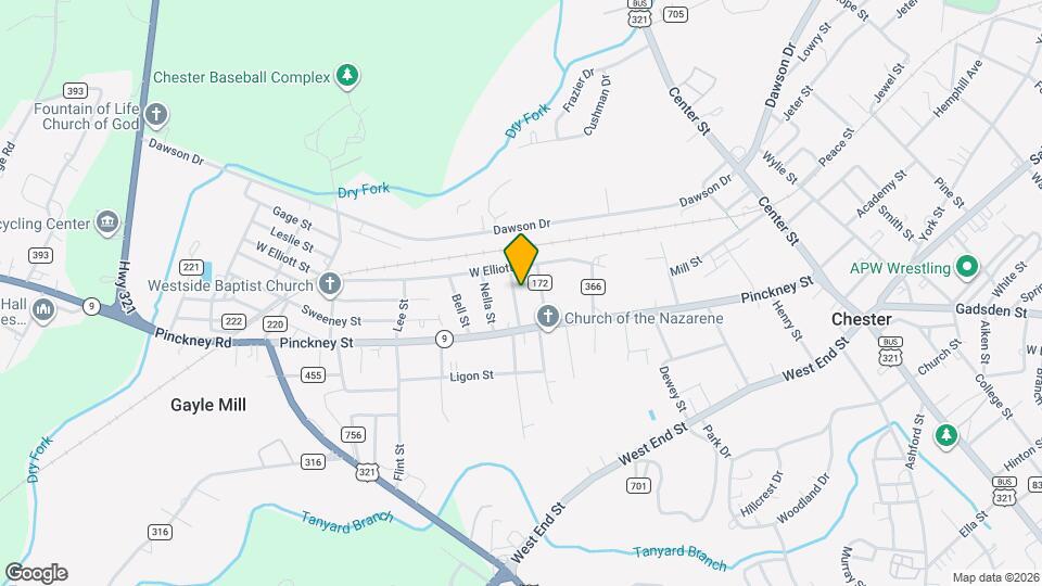 109 Courtland St Map and Location Details