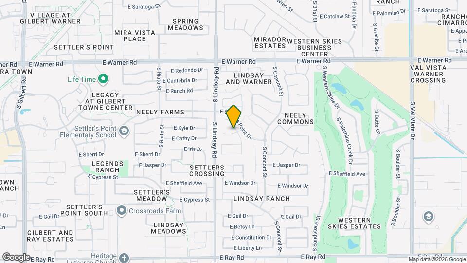 890 E Kyle Ct Map and Location Details