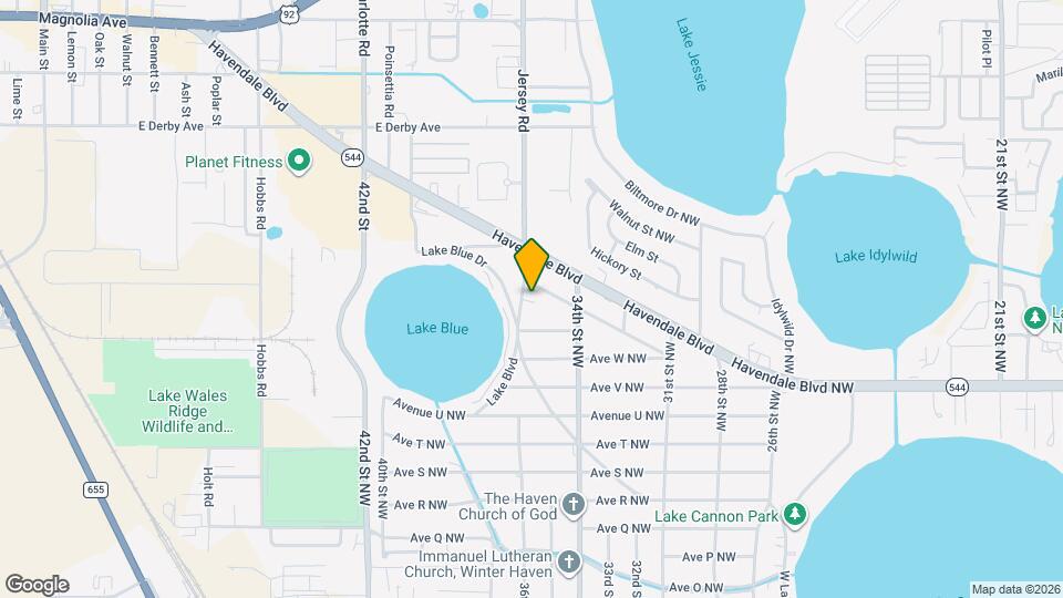 2366 Lake Dr NW Map and Location Details