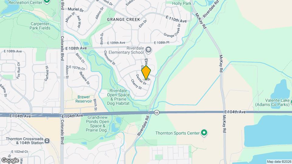 10524 Dexter Dr Map and Location Details