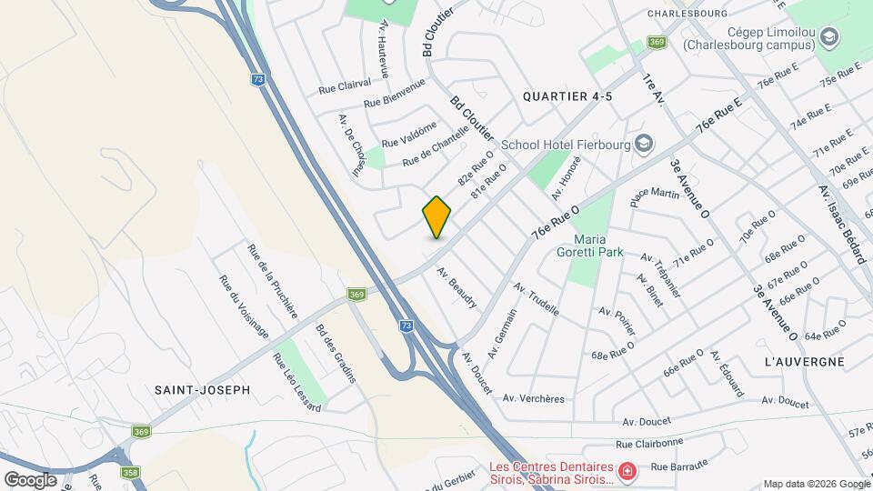 523 Louis-XIV Boul Map and Location Details