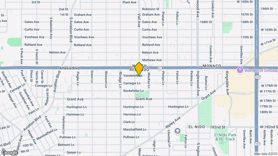 2306 Vanderbilt Ln Map and Location Details