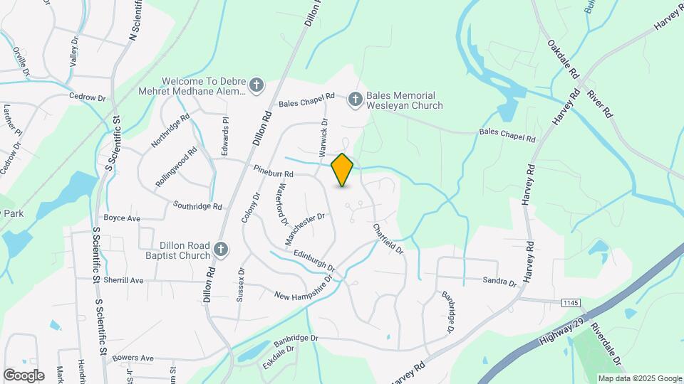 928 Chatfield Dr Map and Location Details