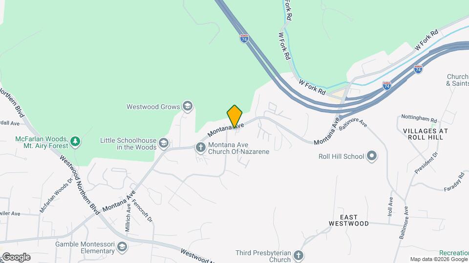 2459 Montana Ave Map and Location Details