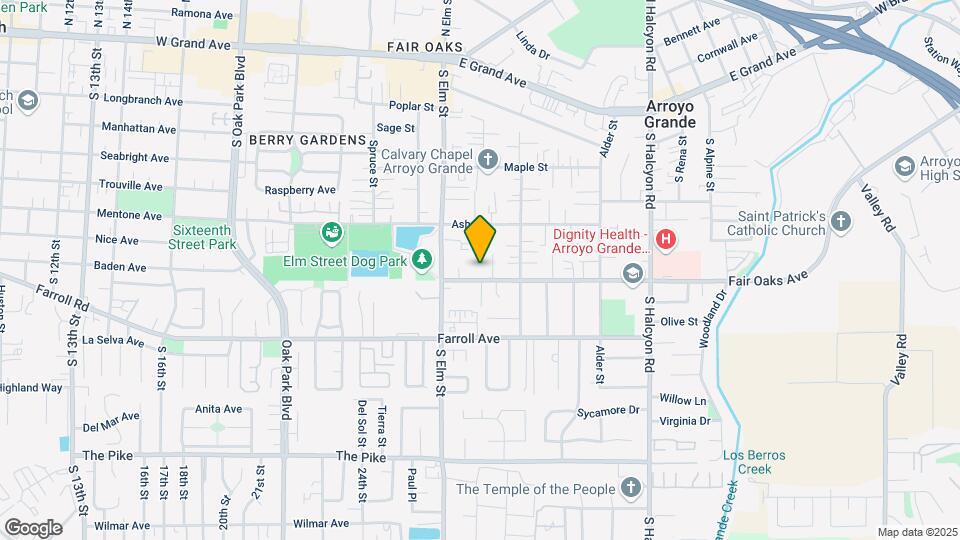 1158-1174 Fair Oaks Ave Map and Location Details