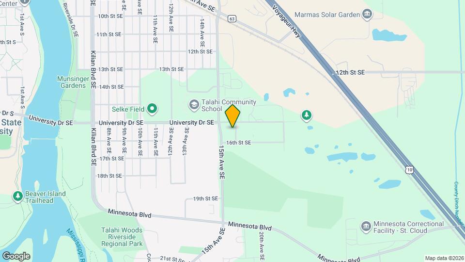 1515 16th St SE Map and Location Details
