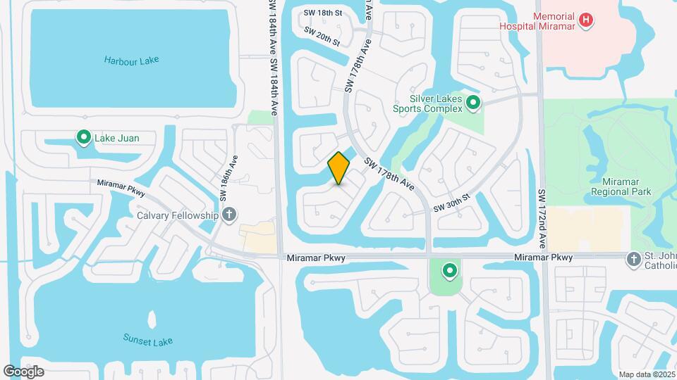2716 SW 180th Ave Map and Location Details