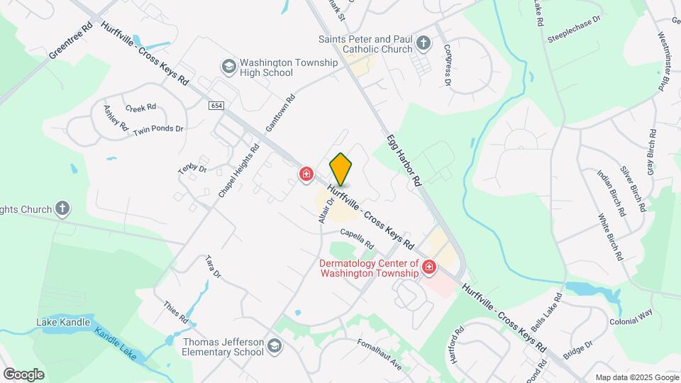 602 Hurffville - Cross Keys Rd Map and Location Details