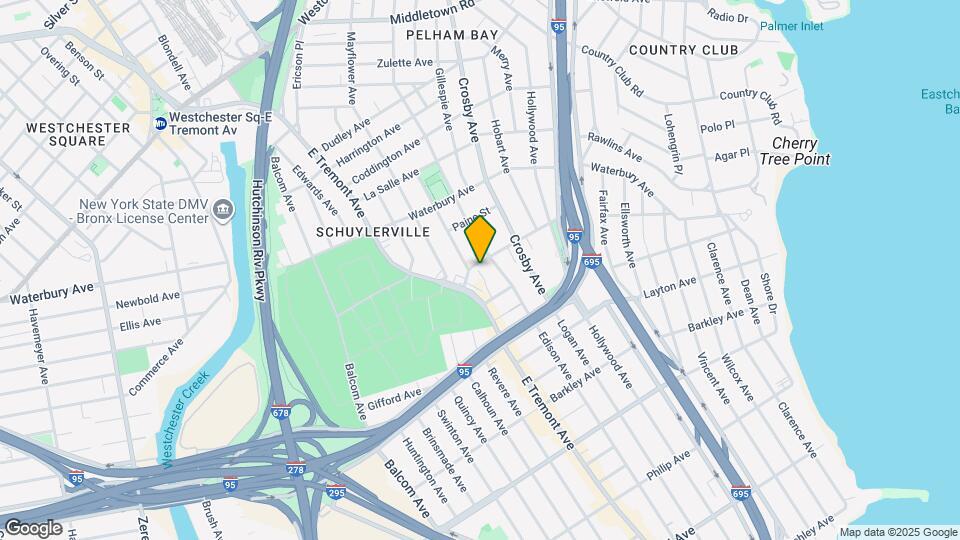 BAISLEY AVENUE, BRONX Map and Location Details