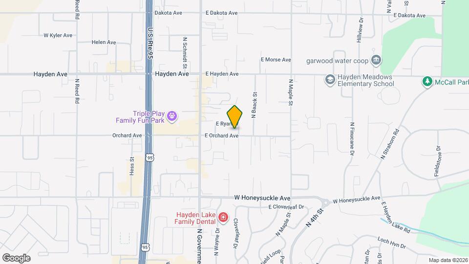 229 E Orchard Ave Map and Location Details