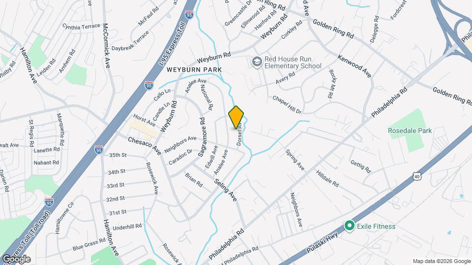 8212 Dorset Ave Map and Location Details