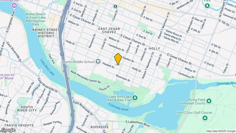 1806 Haskell St Mapa y Detalles de la Ubicación