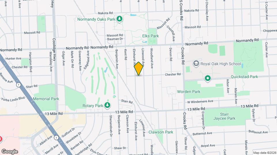 3722 Elmhurst Ave Map and Location Details