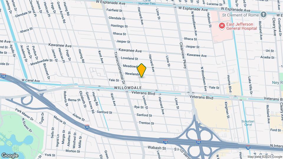 3409 Lemon St Map and Location Details
