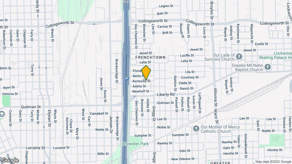 3206 Kentucky St Map and Location Details