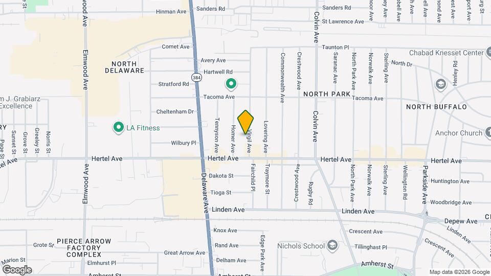 42 Virgil Ave, Unit Upper Mapa y Detalles de la Ubicación