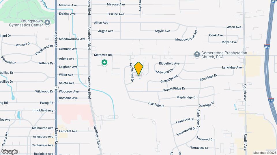6019 Applecrest Dr Map and Location Details