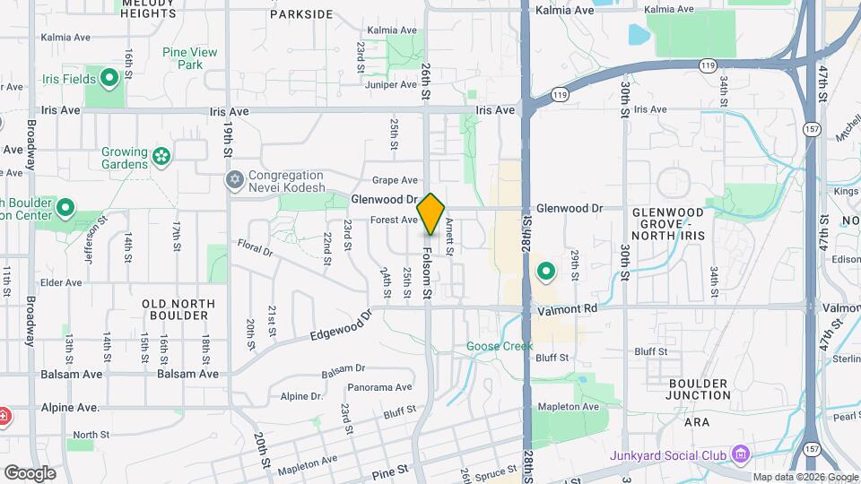 3122 Folsom St Map and Location Details