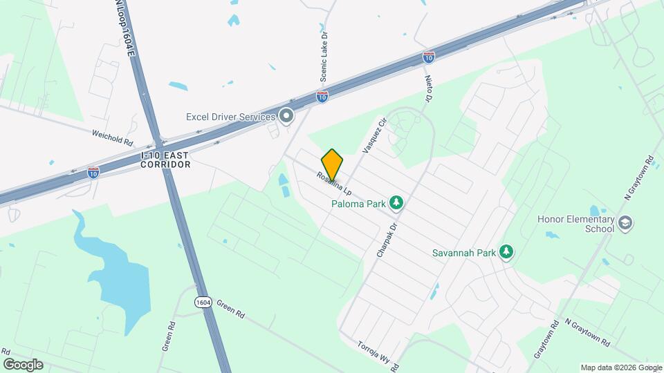 10426 Rosalina Lp Map and Location Details