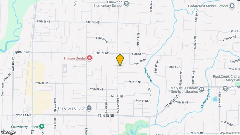 7805 51st Ave NE Map and Location Details