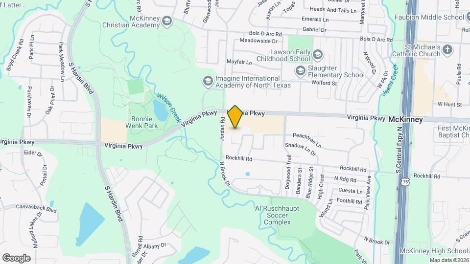 2914 Post Oak Ln Map and Location Details