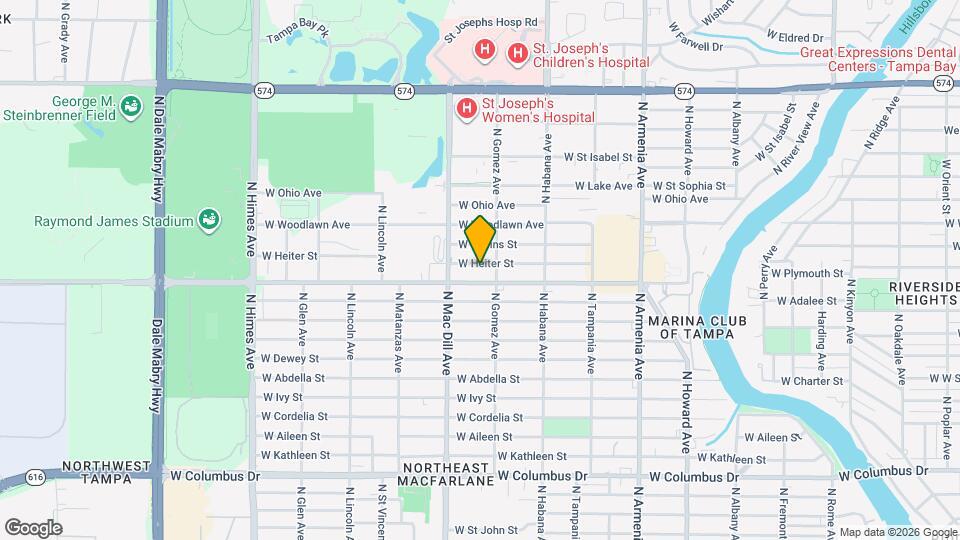 3006 W Heiter St Map and Location Details