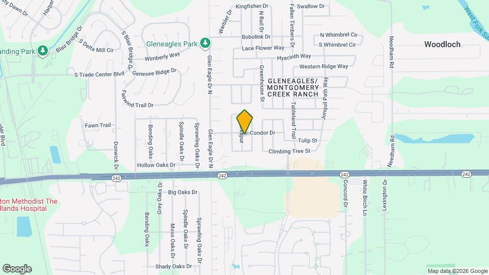 16961 Larkspur Map and Location Details