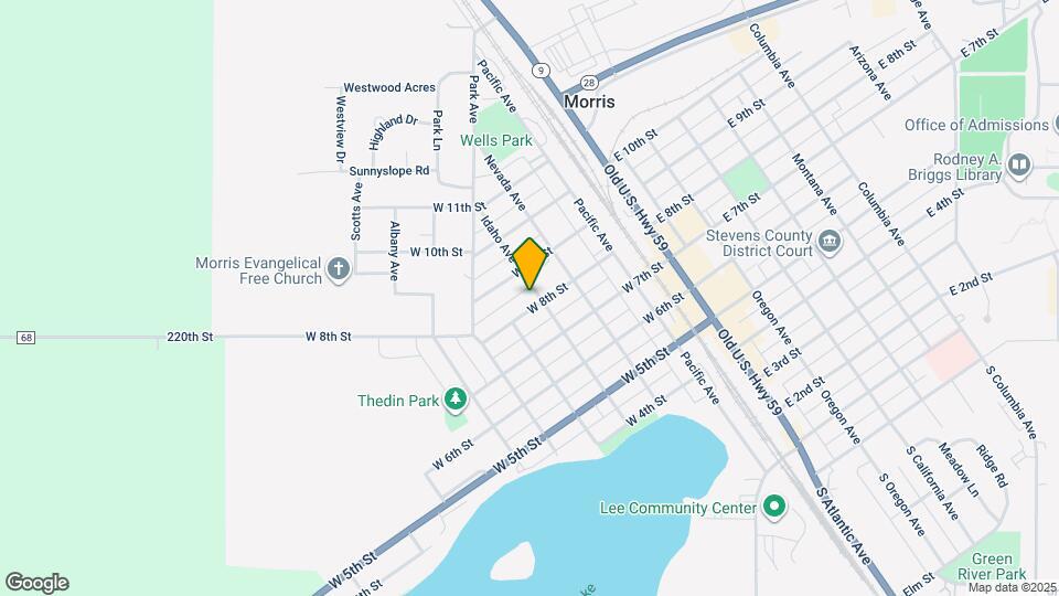 801 Idaho Ave, Unit #1 Map and Location Details