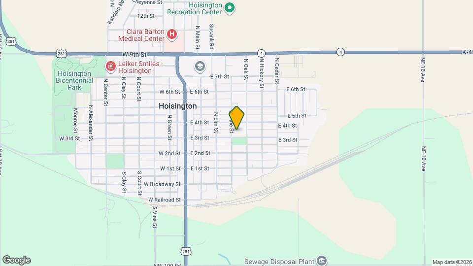 404 E 3rd St Map and Location Details