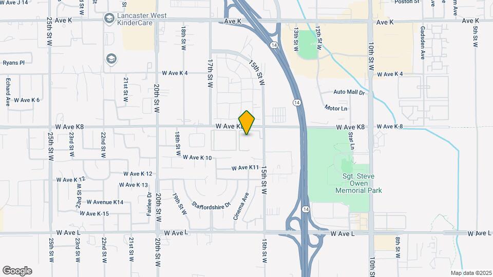 Cedar Creek Senior Apartments 55+ Map and Location Details
