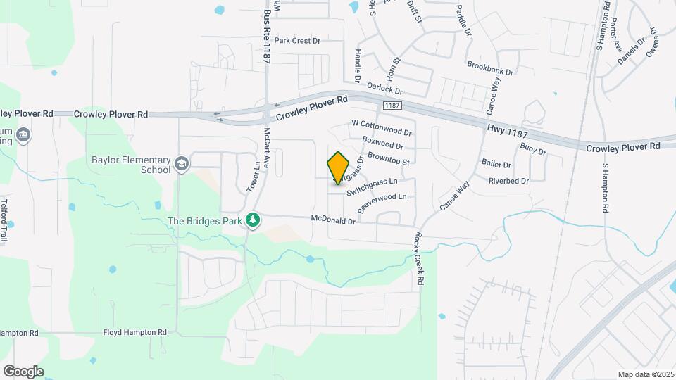 1232 Switchgrass Ln Map and Location Details