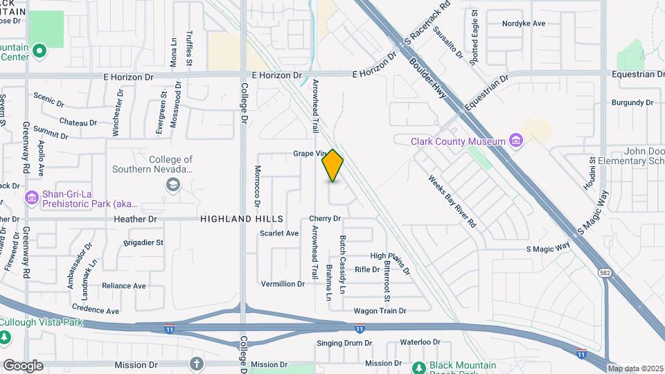 712 Canyon Country Cir Map and Location Details
