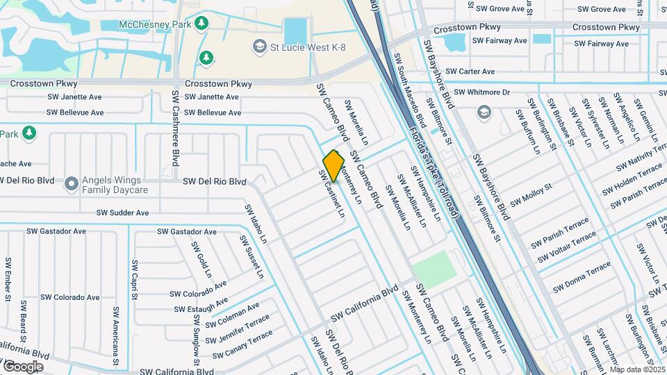 1791 SW Castinet Ln Map and Location Details
